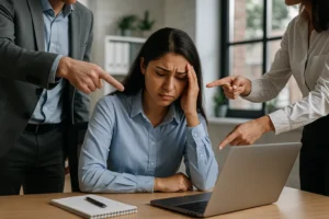 What should I do if I face workplace harassment or bullying