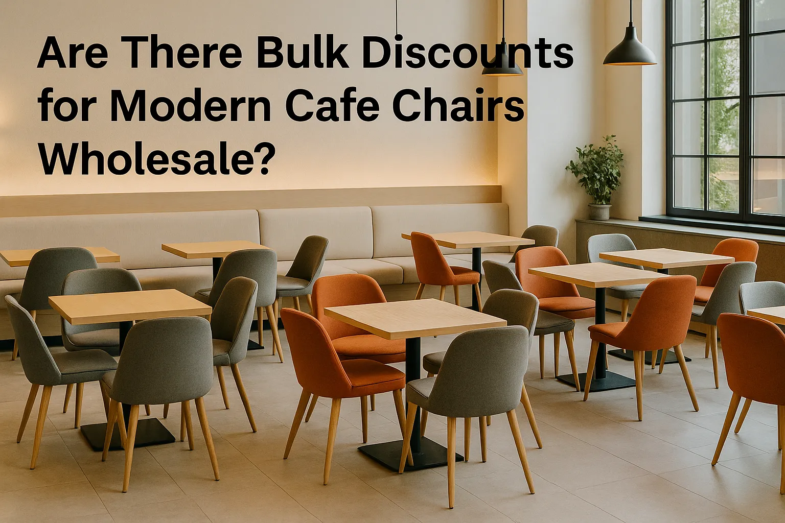 Are There Bulk Discounts for Modern Cafe Chairs Wholesale