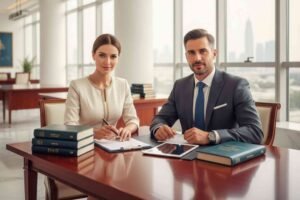 Do law firms in Dubai provide legal support for corporate structuring related to real estate investments