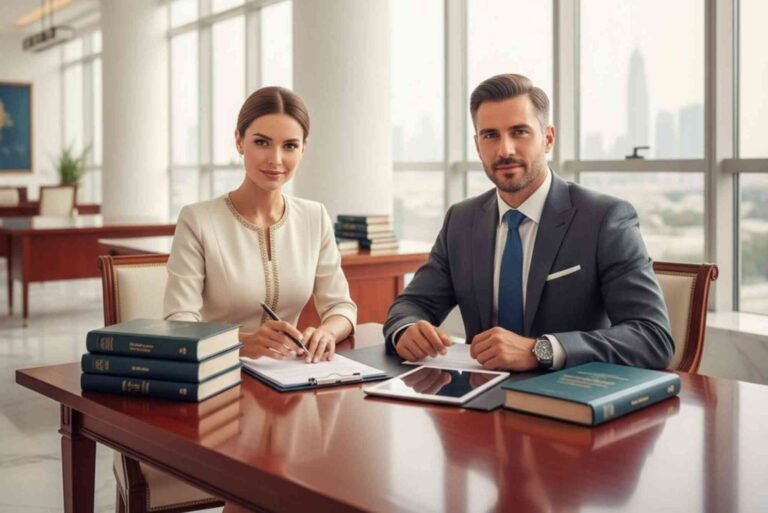 Do law firms in Dubai provide legal support for corporate structuring related to real estate investments